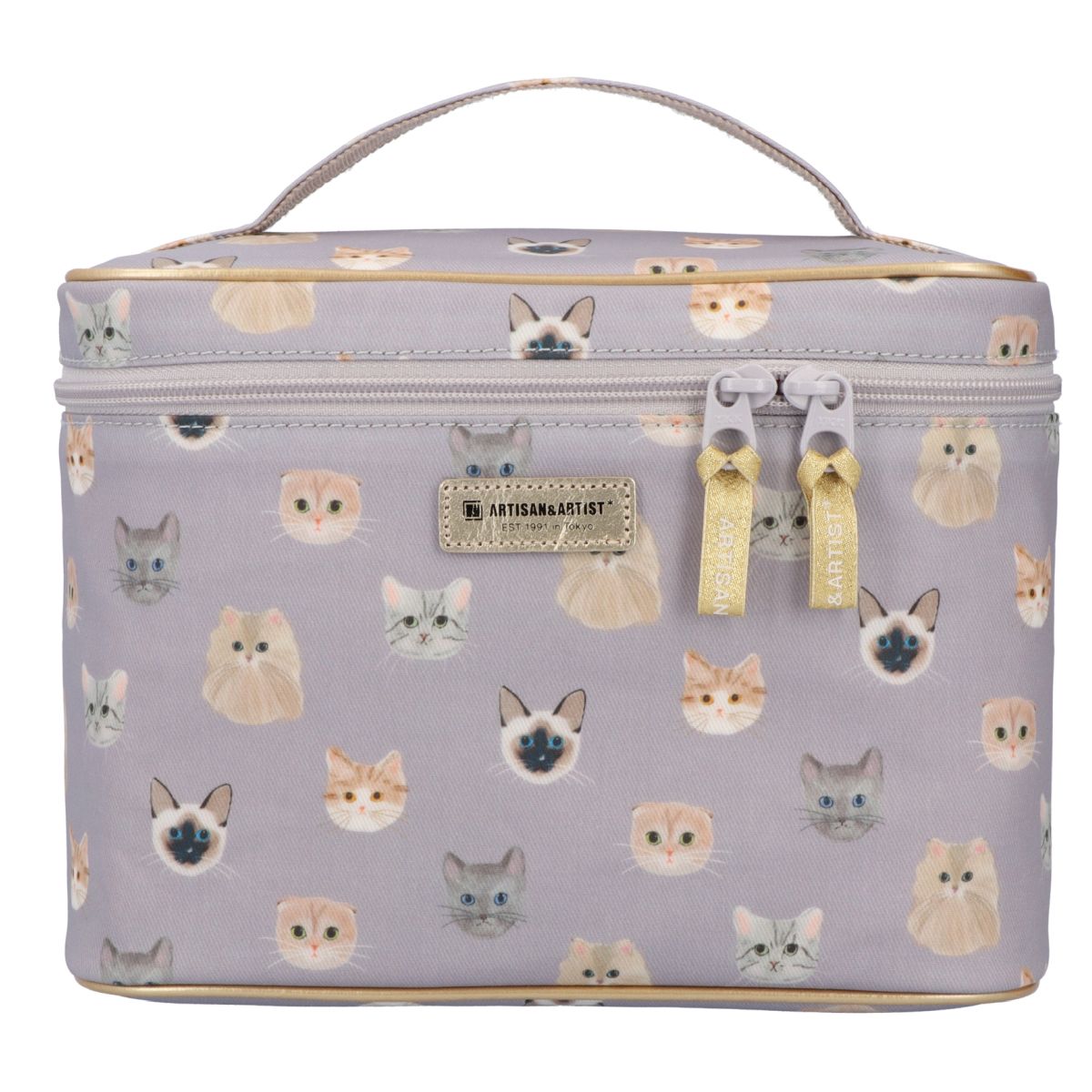 化粧ポーチ 大容量 トリップ用トールバニティ キキ artisan&artist ARTISAN&ARTIST（アルティザンアンドアーティスト）の