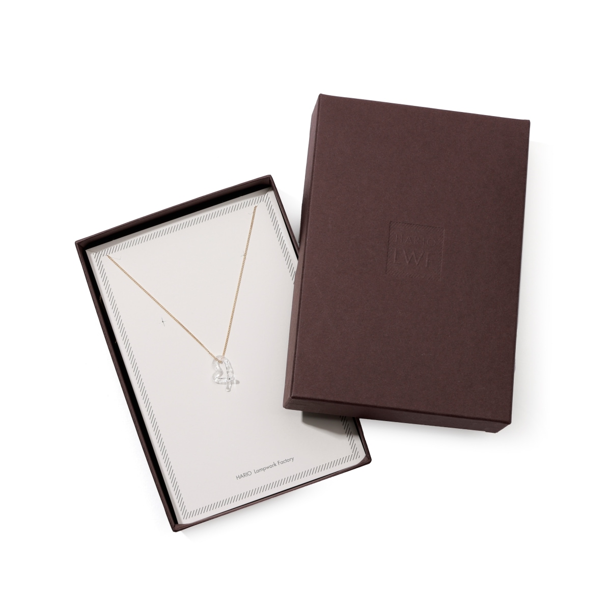 グラスアクセサリー ネックレス Glimmer HARIO Lampwork Factory