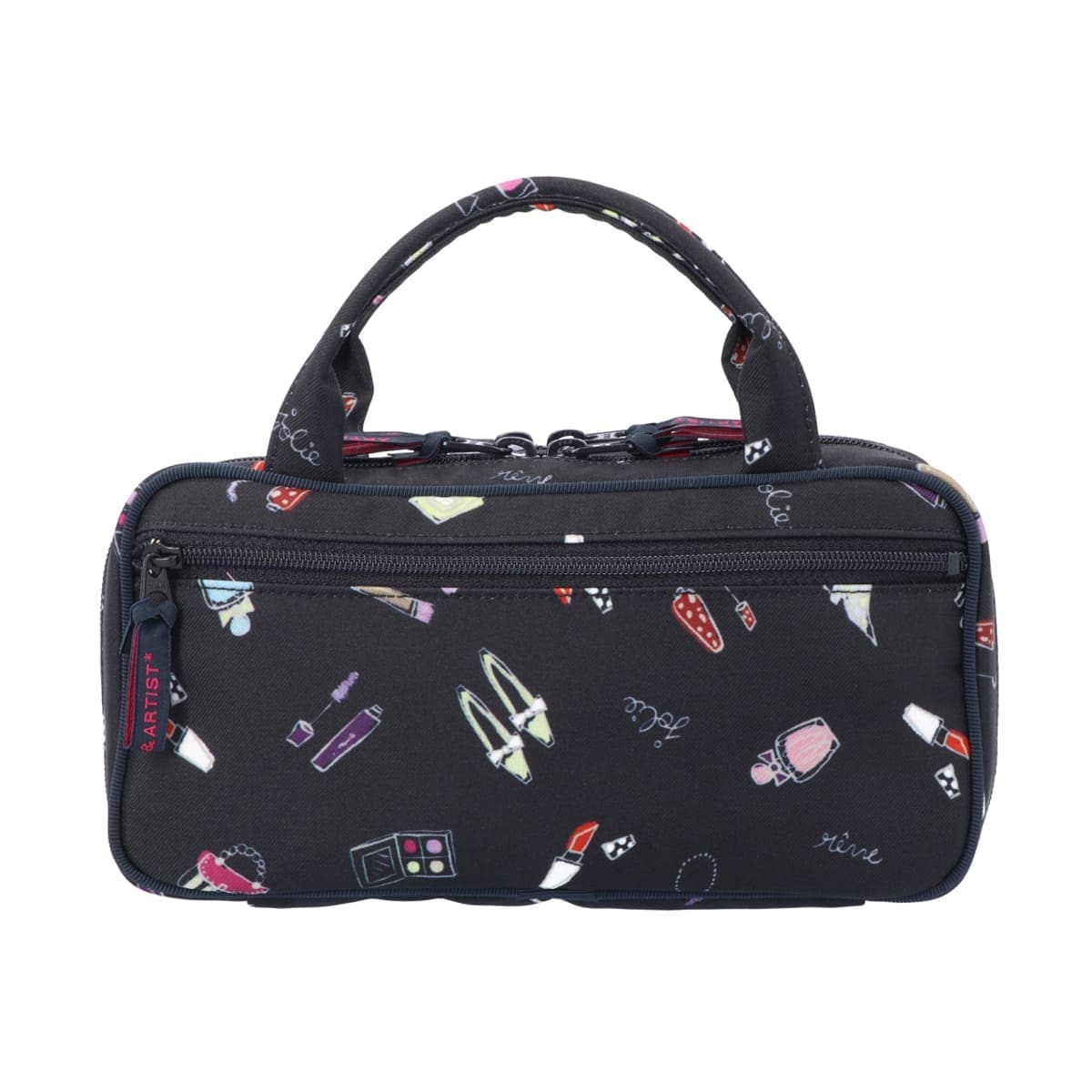 ポーチ　natsuさん専用 mofusand 3ポケットポーチ フラワー NV | mofusandもふもふマーケット