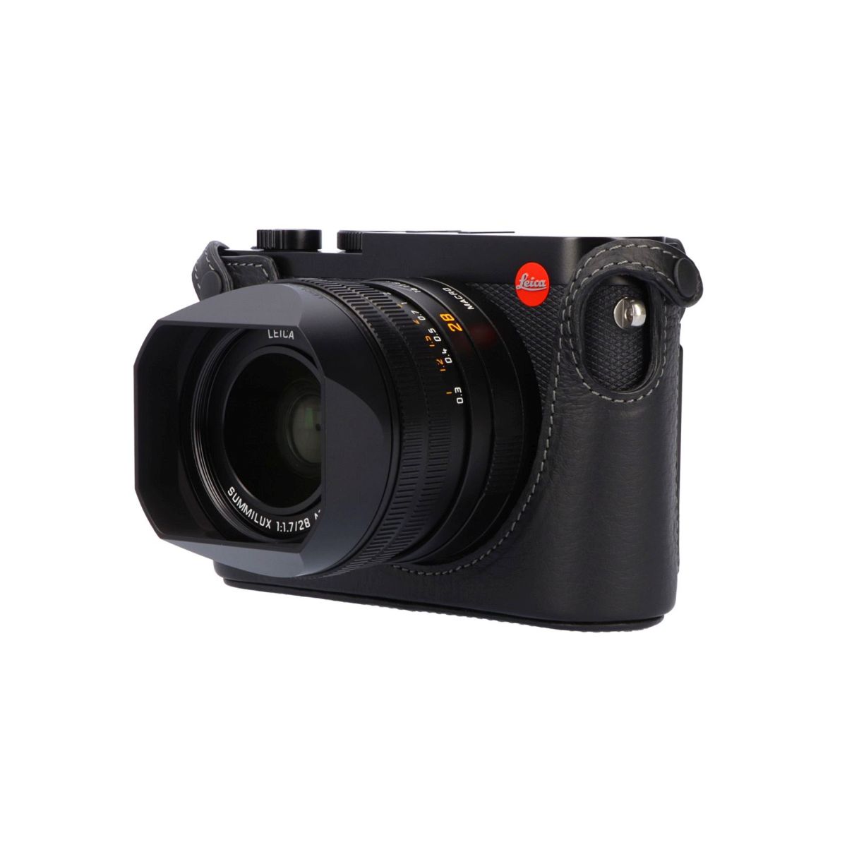 ARTISAN&ARTIST レザー カメラケース LMB-Q ブラック ライカ用 レザーボディケース LEICA Q/Q2/Q3対応 LMB-Q123