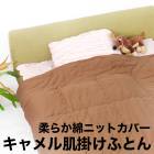 送料無料  訳あり モリリン 日本製 キャメル肌掛け布団●シングル セミダブル ダブル●肌掛け かけ布団 キャメル 綿 コットン ブランケット 毛布 掛布団 寝具 防寒 TV通販で大人気[7717]