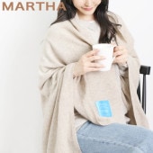 送料無料【MARTHA】マーサ★リサイクルウールブランケット[26311]