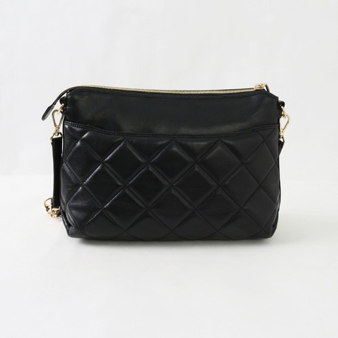 送料無料 訳あり ラムレザーキルティング2WAYショルダーバッグ  