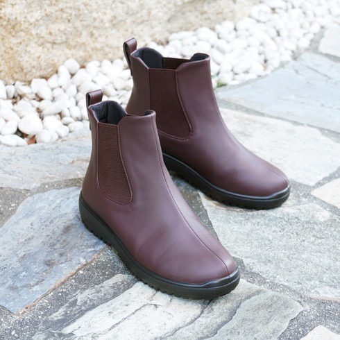 新品未使用★ブラウン サイドゴアブーツ レインブーツ デクト Dect サイドゴアブーツ スノーブーツ ブーツ レインシューズ