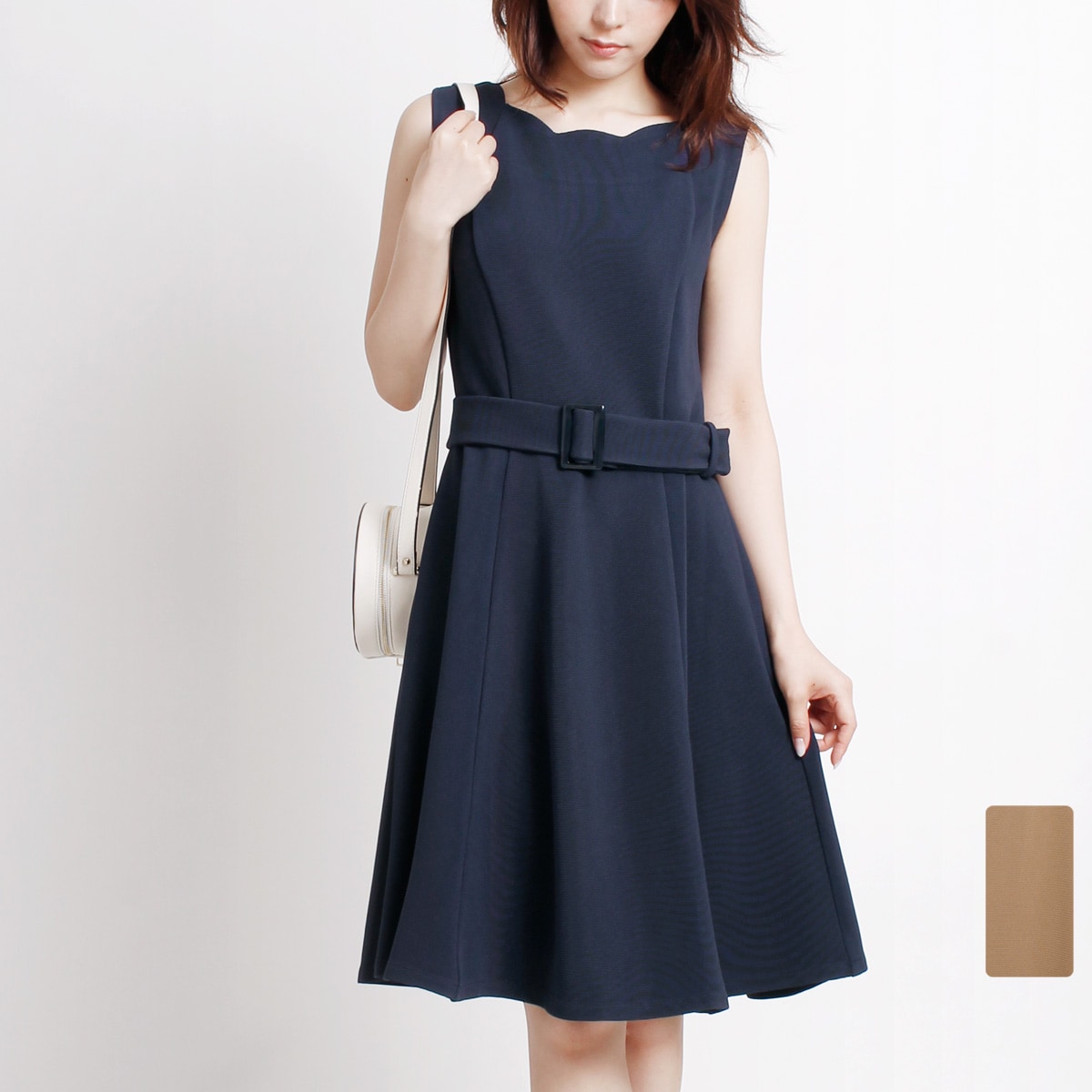 MARTHA】マーサ☆スカラップネックリップルジャージーワンピース《Lサイズ有り》＜メーカー希望小売価格￥10 | すべての商品 | LFO