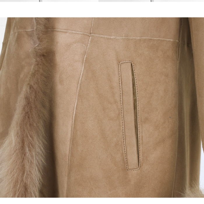 送料無料 リアルムートンコート♪上質本革で高級感あふれるコーデ!本革  
