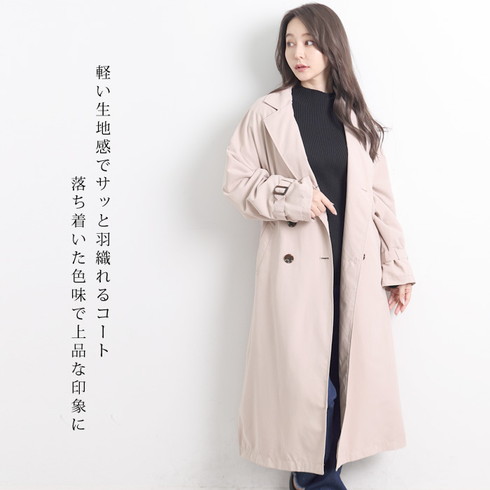 トレンチコート アウター スプリングコート○レディース ライト