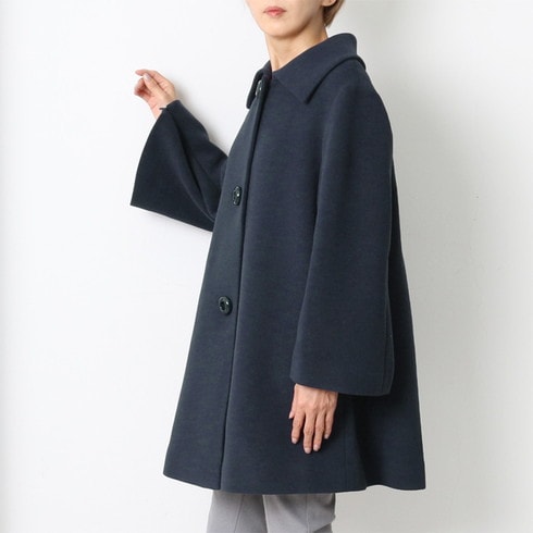 ANAYI ベルスリーブショート丈ジャケット ブラック 36 Spick＆Span ジャケット テーラードジャケット ハーフスリーブ