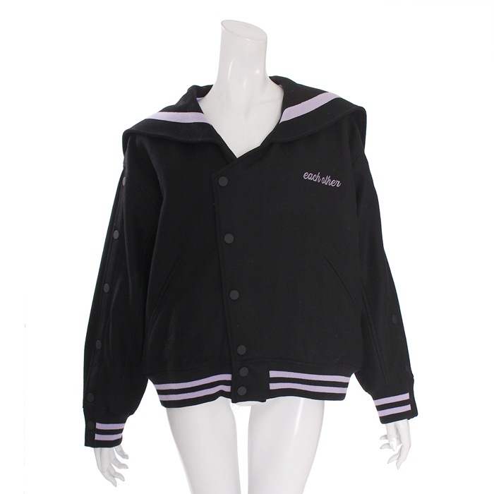 送料無料 EACH×OTHER セーラーカラージャケット セーラ襟ジャケット  