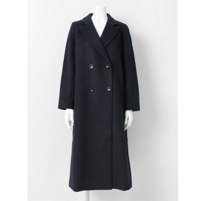 送料無料 訳あり タグカットのため ウールチェスターコート♪ロング  
