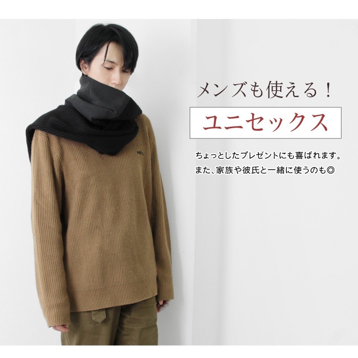 訳あり タグカットのため 中綿切り替えニットマフラー ニットマフラー 中綿 パデッド 厚手 無地 レディース マフラー メンズ 男女兼用 ニット プレゼント ベージュ ブラック Aw 4704 グッズ ストール マフラー Lfo