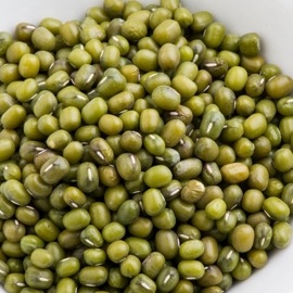 ムング豆 皮付き 1kg Moong dal Whole【即日発送は午前9:30】