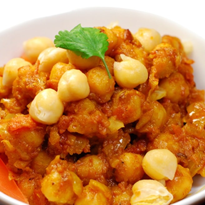 チャナカレー 250g 冷凍 単品 ひよこ豆のカレー インド料理店直送 Chana Curry