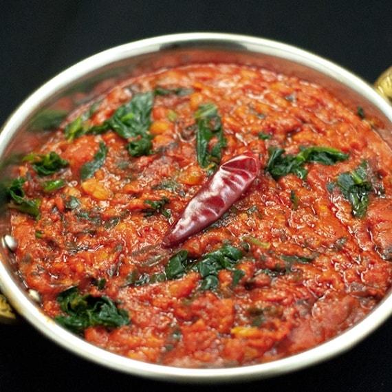 激辛ダールほうれん草カレー 170g Super hot Dall Palak Curry 冷凍便