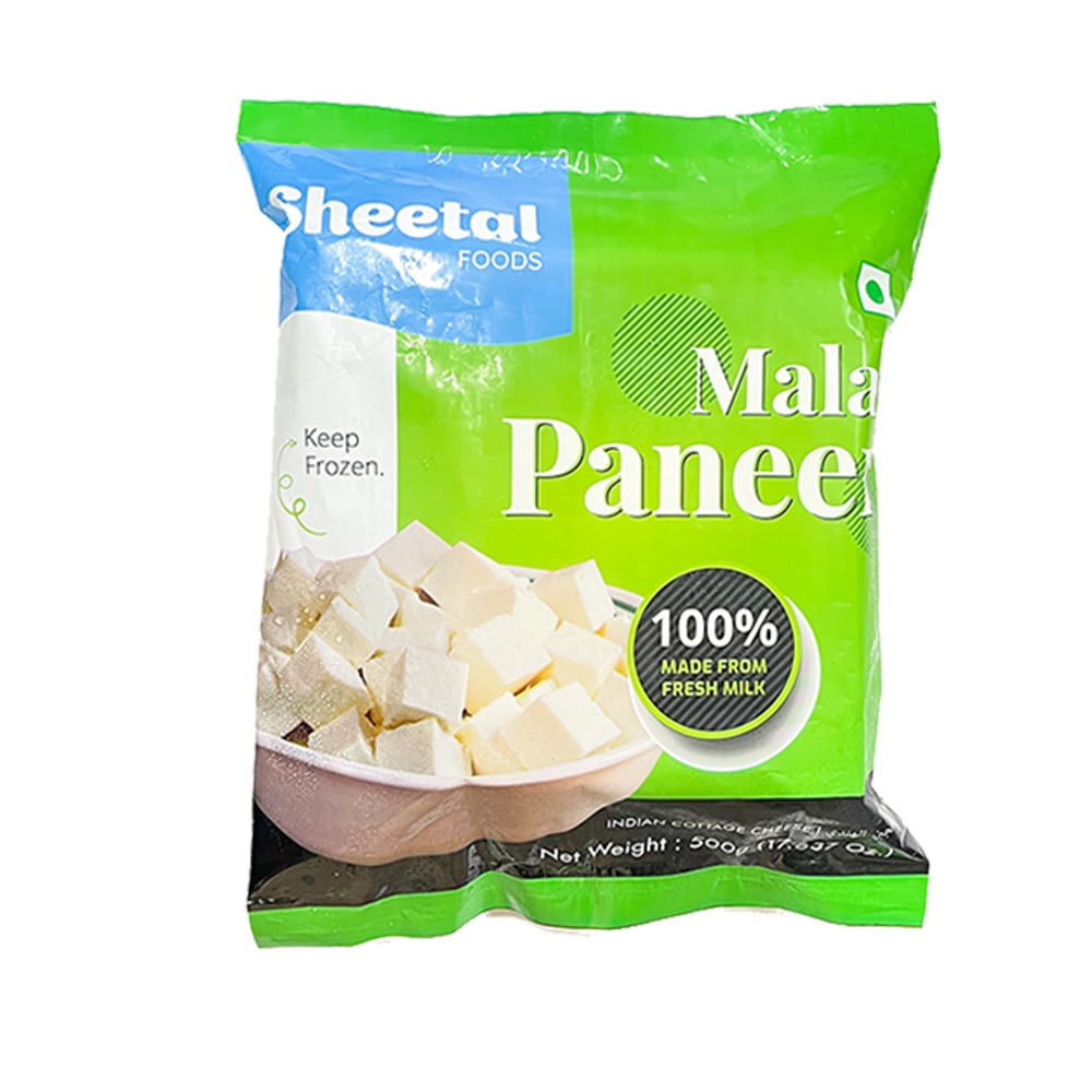 Sheetal パニール ブロック 500g 冷凍便