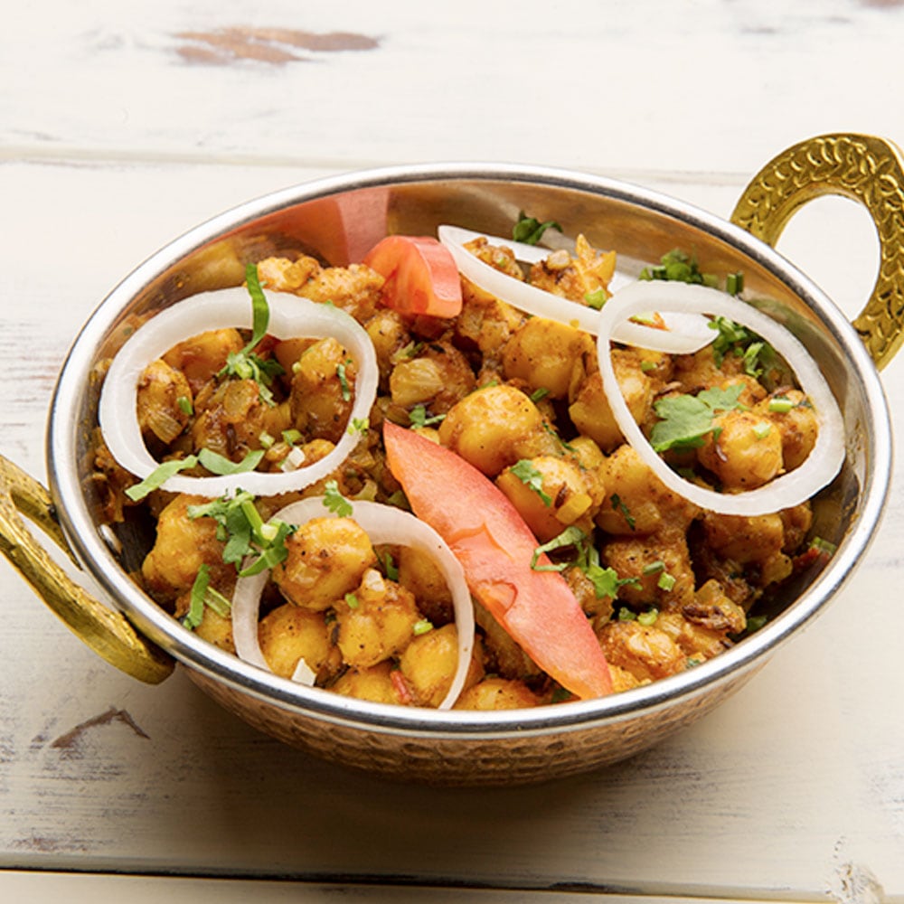 チャナマサラカレー 170g 冷凍 単品 辛口ひよこ豆のカレー インド料理店直送