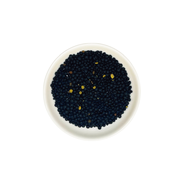 黒レンズ豆 (ベルガレンティル) カナダ産 500g BLACK BELUGA LENTILS メール便