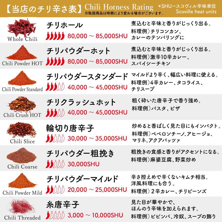 チリパウダー 粗挽き 500g Chilli Corsa