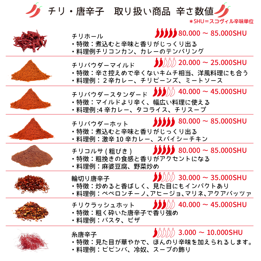チリパウダー ホット 100g Chilli Powder Hot