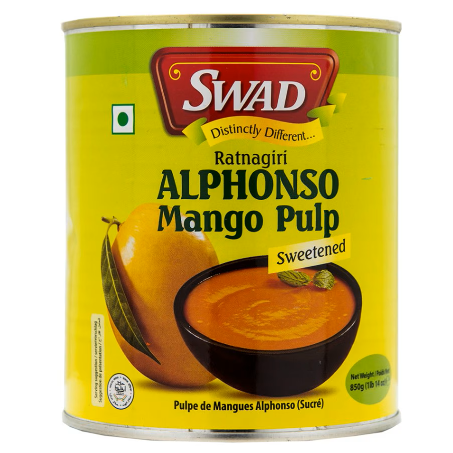 SWADマンゴーピューレ 850g Mango pulp【即日発送は午前9:30】