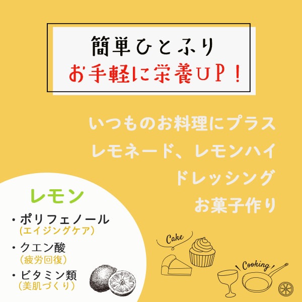 レモンパウダー 100g Lemon Powder メール便送料無料