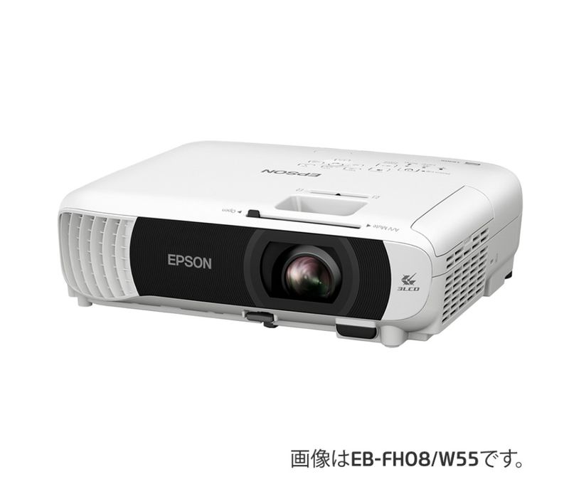 ������Բġ� EPSON�����ץ��󡡥���������ɥ�ǥ롡�١����å����꡼�����ӥ��ͥ��ץ�������������4000lm��WXGA����2.6kg��EB-W55D2����EB-W55��