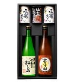 【塩竈のお酒】阿部勘四合2本・阿部善商店おでん缶3缶セット