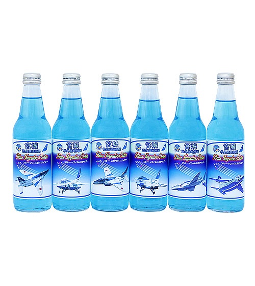 清涼飲料水】ブルーインパルスサイダー6本セット（専用化粧箱入