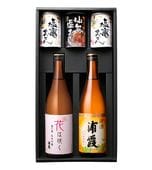 【塩竈のお酒】浦霞四合2本・阿部善商店おでん缶3缶セット