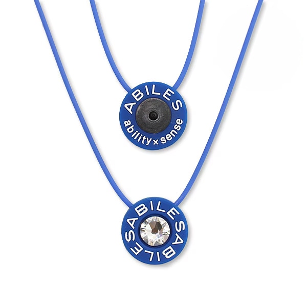 ABILES PLUS Crystal ネックレス【青】