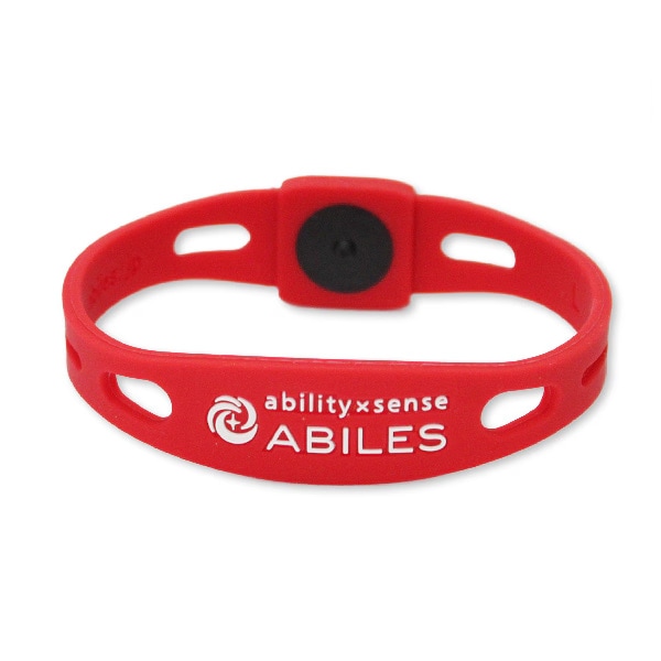 ABILES PLUS ブレスレット【赤】