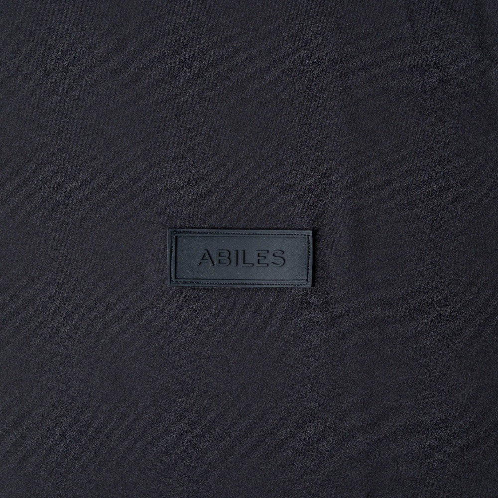 ABILES POWER T-Shirt 【黒×黒ワッペン】