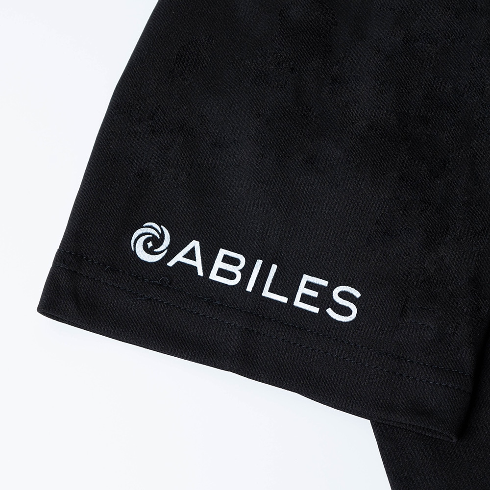 ABILES POWER T-Shirt 【黒×白ワッペン】