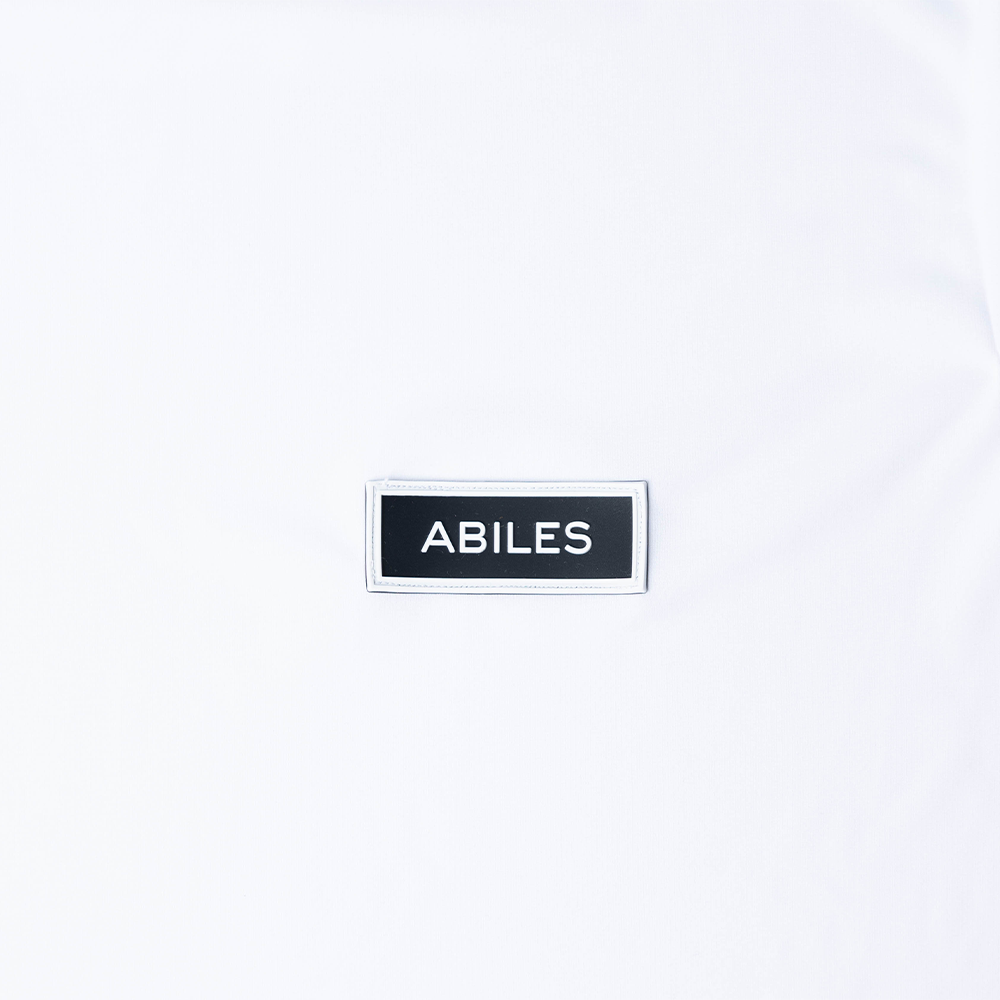 ABILES POWER T-Shirt 【白×白ワッペン】