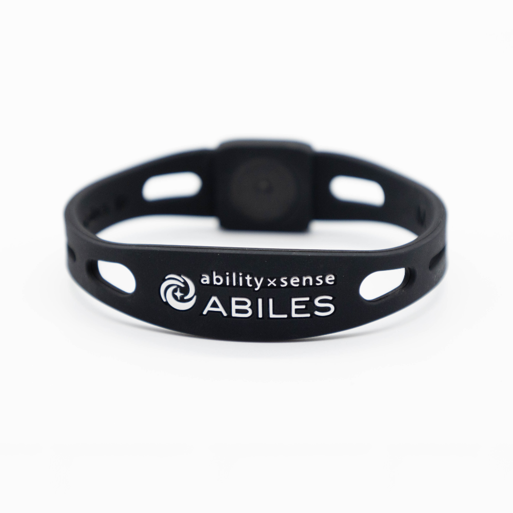 【公式オンラインショップ限定】ABILES PLUS クリスタルブレスレット/アンクレット　【黒】