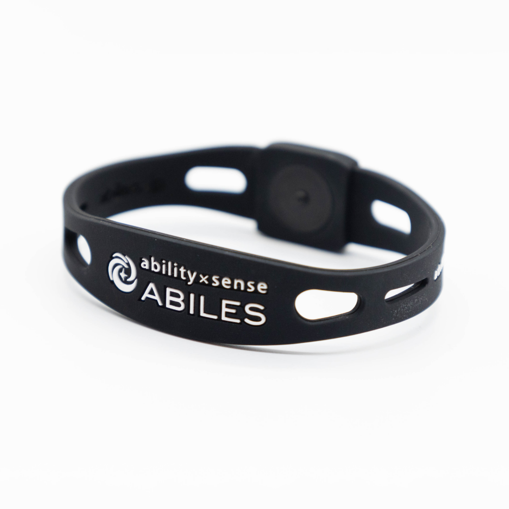 【公式オンラインショップ限定】ABILES PLUS クリスタルブレスレット/アンクレット　【黒】