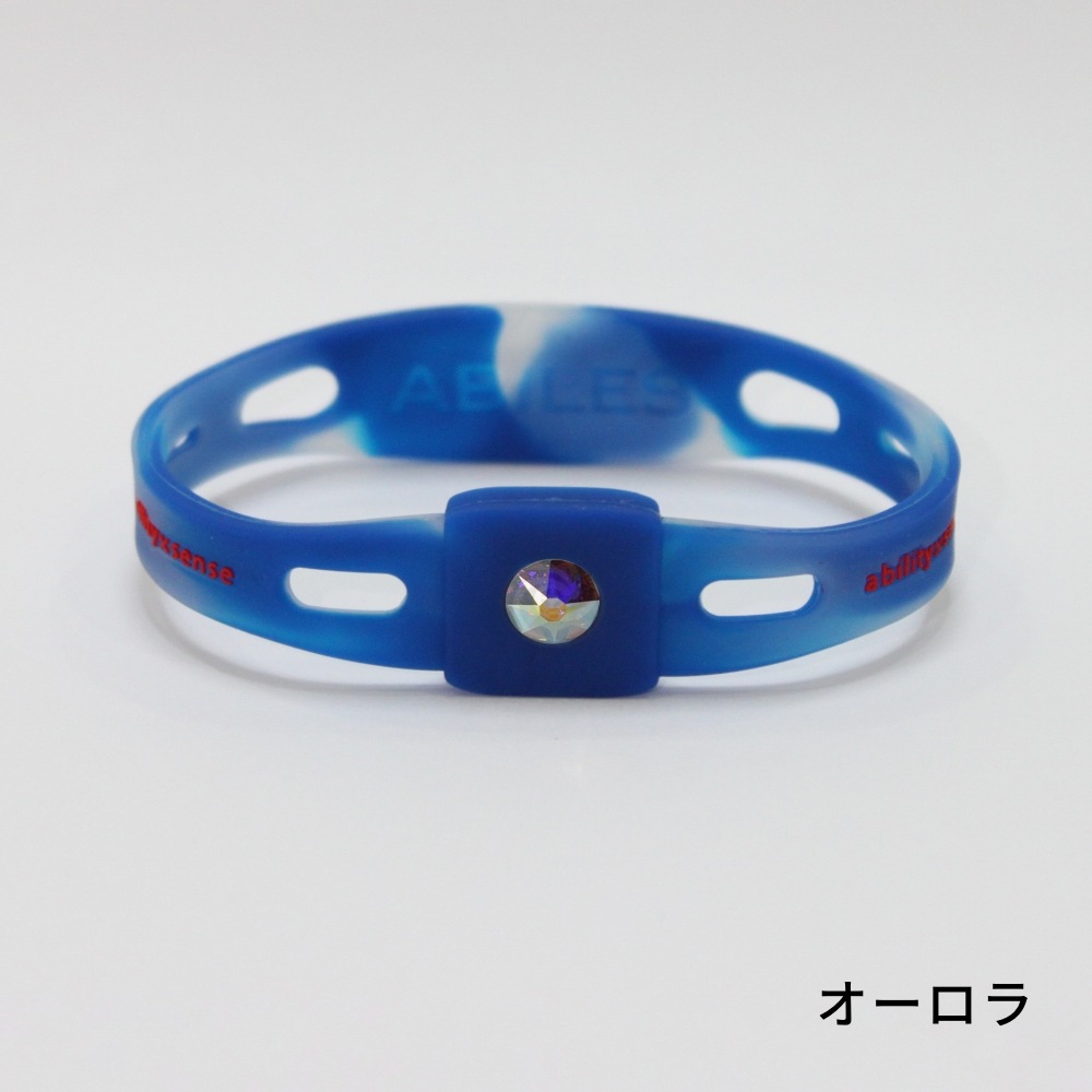 【公式オンラインショップ限定】ABILES PLUS クリスタルブレスレット　NEO【青】