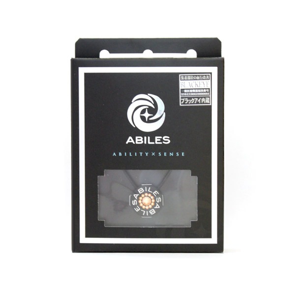 ABILES PLUS Crystal ネックレス Golden Shadow  【黒】