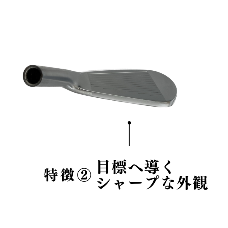 “新次元の飛びとやさしさ” [中空アイアン] P~5番セット