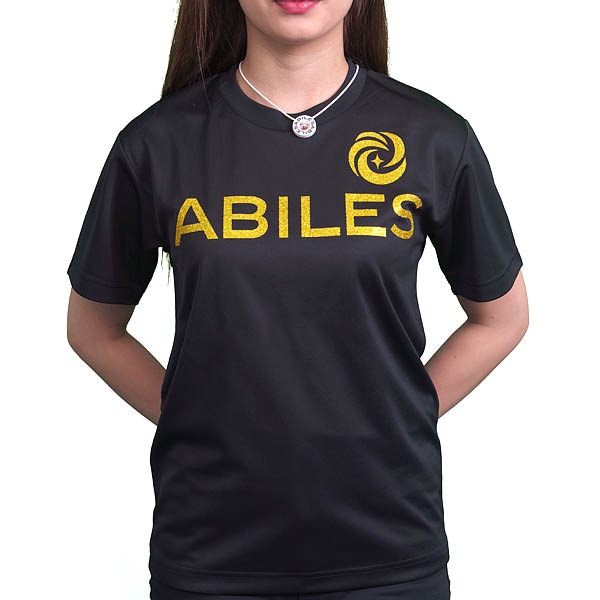 ABILES POWER Tシャツ【黒×金】
