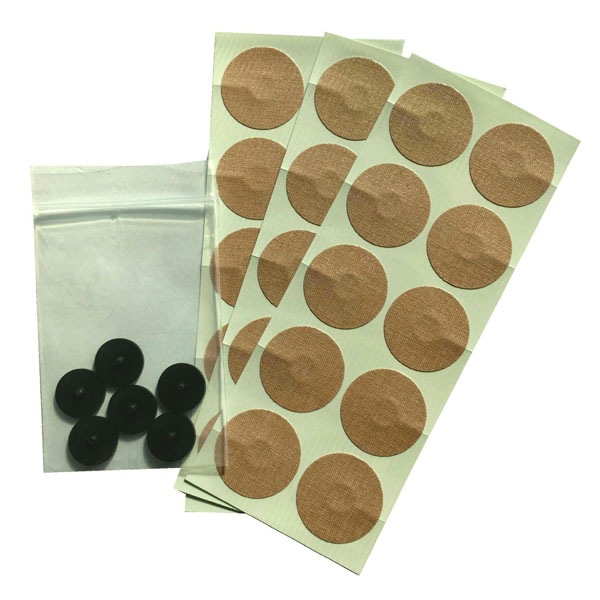 ABILES ブラックアイ（丸山式コイル） 6個セット（貼り替えシール30枚付き）