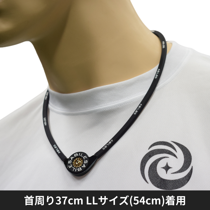 ABILES PLUS ネックレスFORCE Crystal【黒】