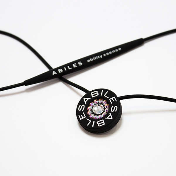 ABILES PLUS Crystal ネックレス TL-3  【黒】