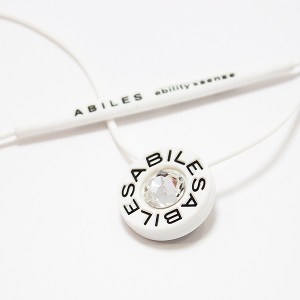 ABILES PLUS Crystal ネックレス Type2【白】