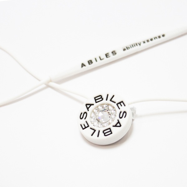 ABILES PLUS Crystal ネックレス Type3【白】