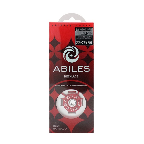 ABILES PLUS Crystal ネックレス【赤】