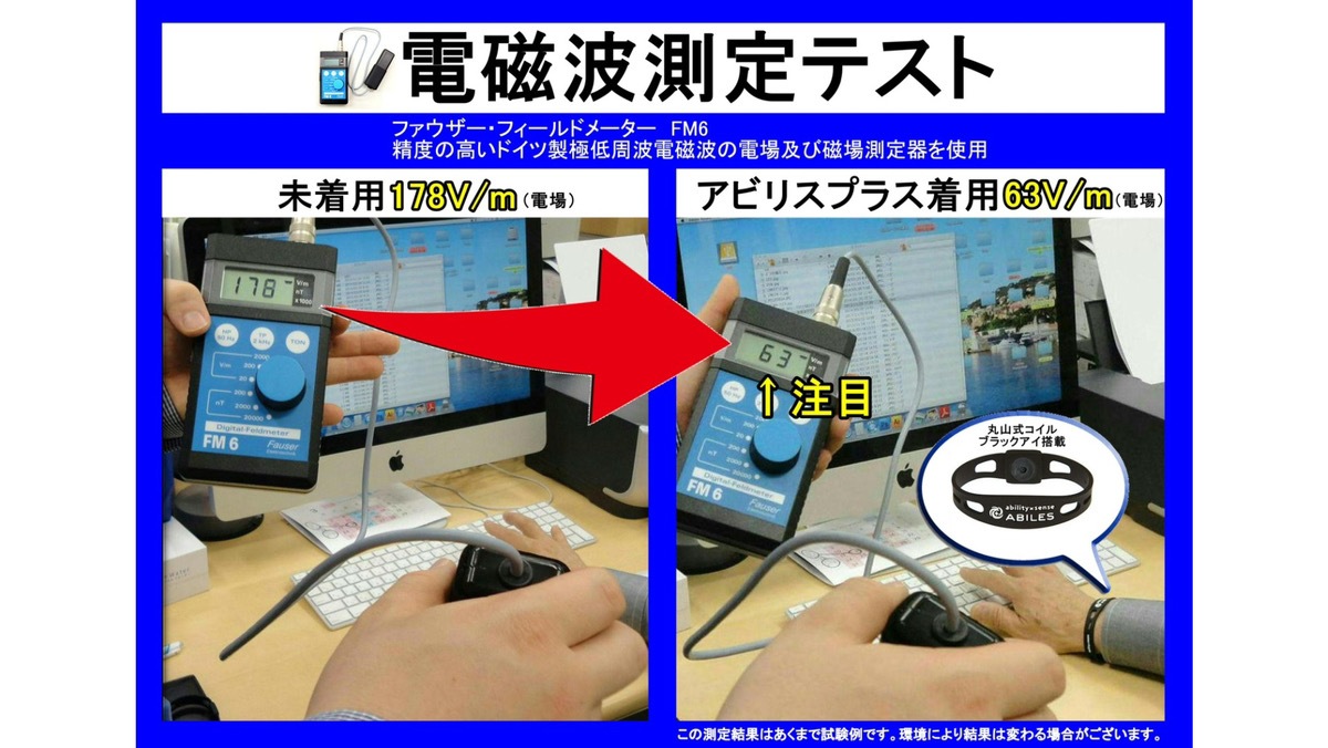 ABILES PLUS ブレスレット【赤】
