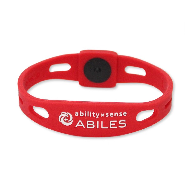 ABILES PLUS ブレスレット【赤】