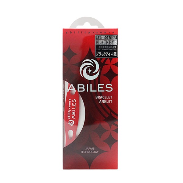 ABILES PLUS ブレスレット【赤】