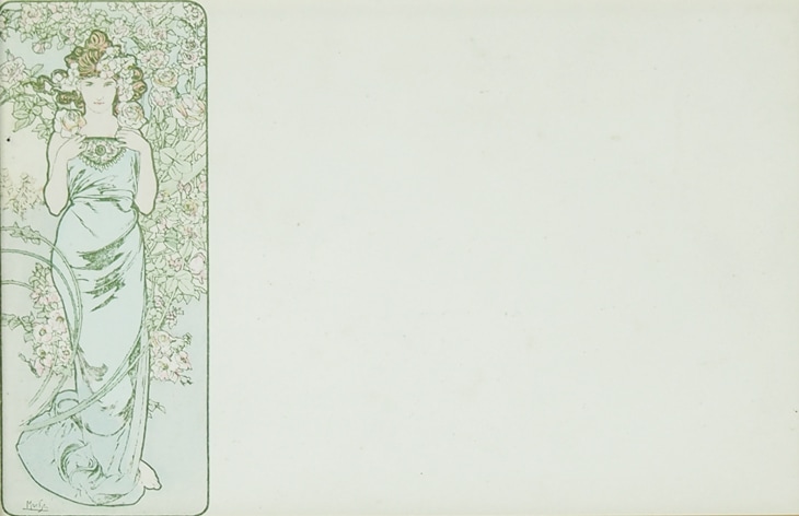 アルフォンス・ミュシャ 「薔薇」 | | アトリエ・ブランカ